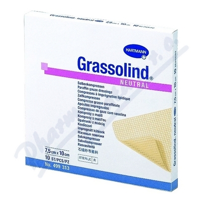 Kompres Grassolind Neutral ster.7.5x10cm 10ks