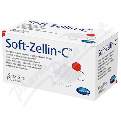 Tampon Soft-Zellin-C impreg.s alkoholem 100ks