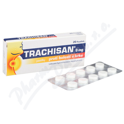 Trachisan 8mg proti bolesti v krku