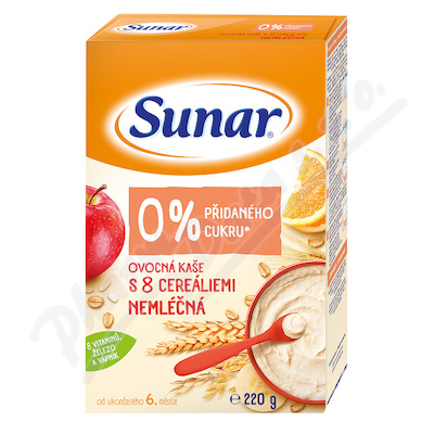 Sunar neml.ovoc.kaše.8cer.220g 42640220