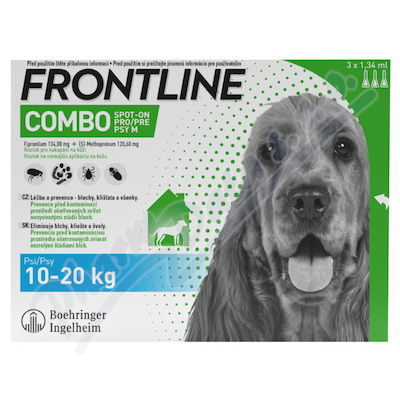Frontline Combo Spot on Dog10-20kg pipe3