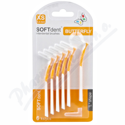 SOFTdent Butter.mezizub. kart.0,4mm 6ks