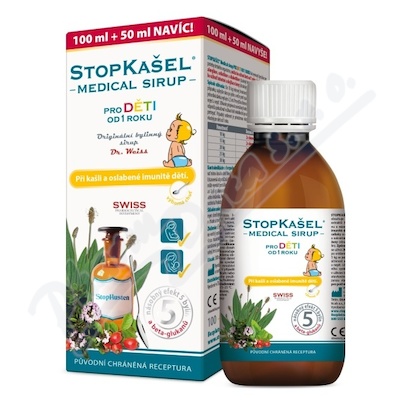 STOPKAŠEL Medi.sirup OD 1 ROKU 100+50ml