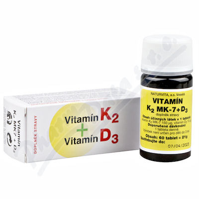 Vitamin K2+D3 tbl.60