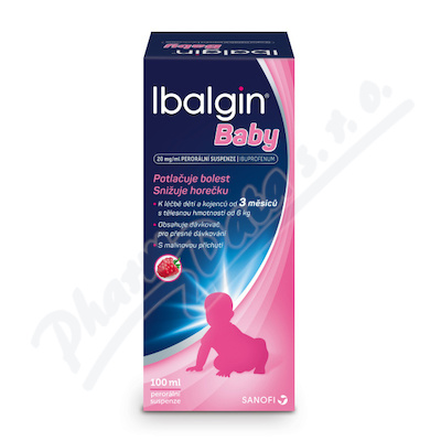Ibalgin Baby 20mg/ml por.sus. 100ml