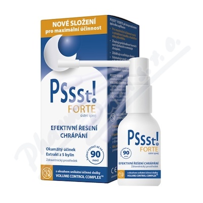 Pssst! FORTE úst.spr.proti chrápání 25ml