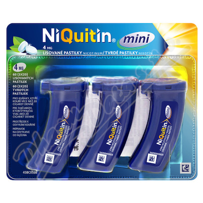 Niquitin mini 4mg pas.cmp.3x20ks nový