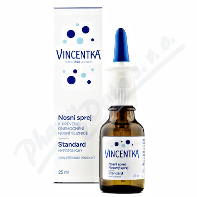 Vincentka nos.spr.STANDARD hypoton. 25ml