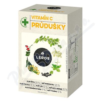 LEROS Vitamin C průdušky 20x1.5g