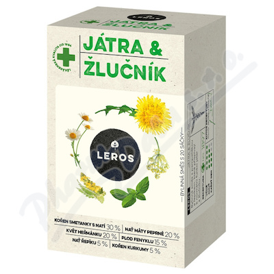 LEROS Játra & žlučník čaj 20x1.5g