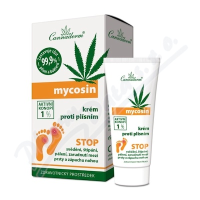 Cannaderm Mycosin krem proti plisnim 30g