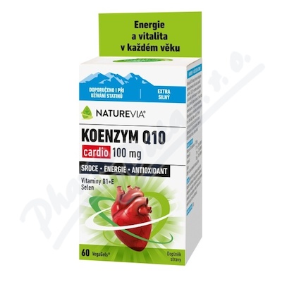 NatureVia Koe.Q10 Card.100mg 60cps