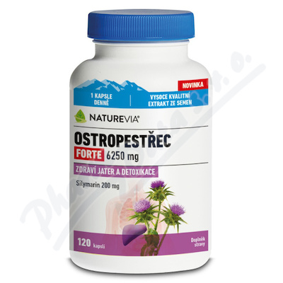 NatureVia Ostropestrec forte cps.120