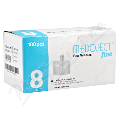 MEDOJECT fine jehly do inzul.per 31Gx8mm