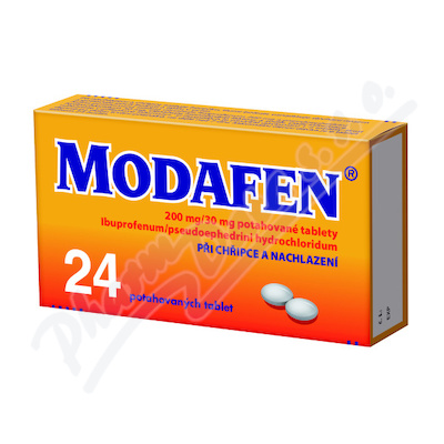 Modafen 200mg/30mg tbl.24*