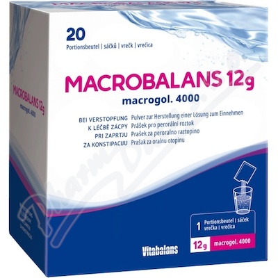 MacroBalans 20x12g nový