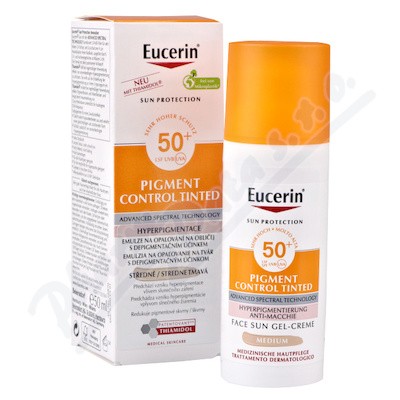 EUCERIN SUN Pigment tmav.SPF50+50ml66870