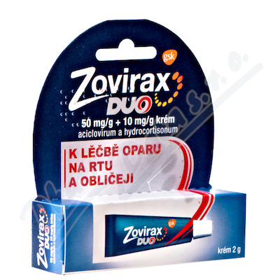 Zovirax Duo 50mg/g+10mg/g crm.1x2g (PI)