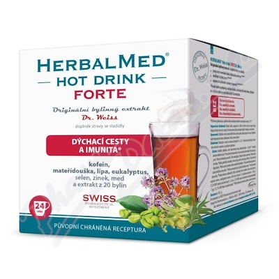 HERBALMED HotDrink Forte Dr.Weiss 24sáč.