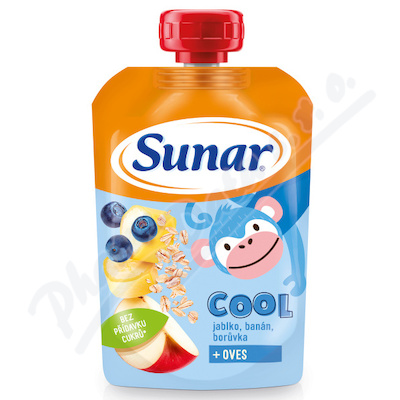 Sunar Cool borův.banán oves.vloč.110g