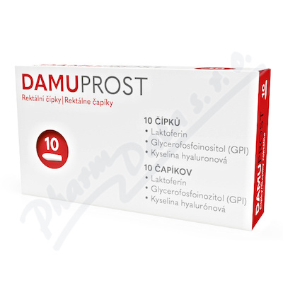 DAMUPROST rektalni cipky 10ks