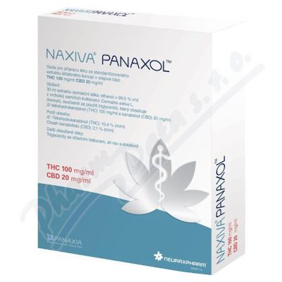 Naxiva Panaxol THC 100mg/ml CBD 20mg/ml (9352000)