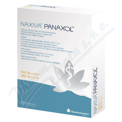 Naxiva Panaxol THC 50mg/ml CBD 10mg/ml (