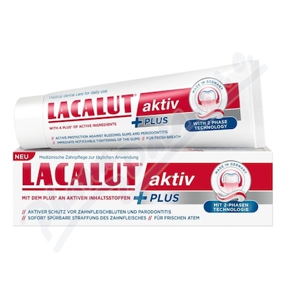 Lacalut Aktiv Plus zubni pasta 75ml