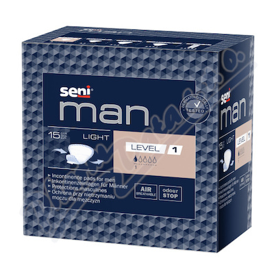 Seni Man Light Level 1 ink.vložky 15ks