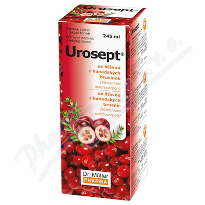 Urosept sirup 245ml Dr.Muller