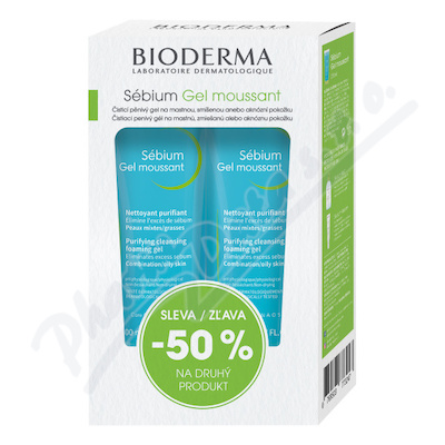 BIODERMA Sébium Gel moussant 200ml 1+1 Festival