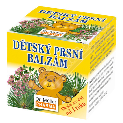 Prsni balzam detsky 50ml Dr.Muller