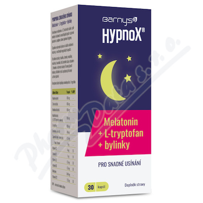 Barnys HypnoX MELATONIN+L-tryptof.cps.30