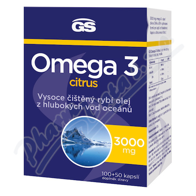 GS Omega 3 Citrus cps. 100+50 t