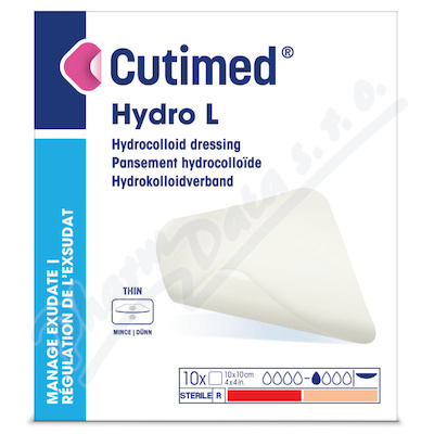 Cutimed Hydro L 10x10cm 10ks 7263636