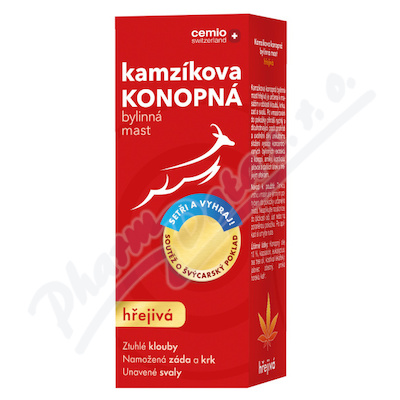 Cemio Kamzikova konop.mast hrej.200ml da