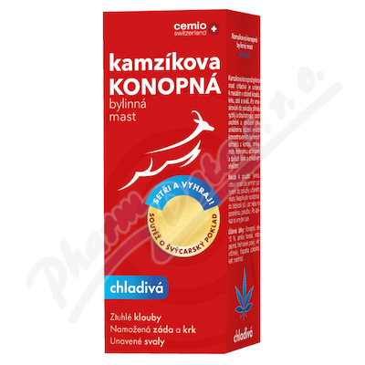 Cemio Kamzikova konop.mast chlad.200ml d