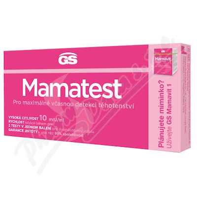 GS Mamatest Tehotensky test 2ks