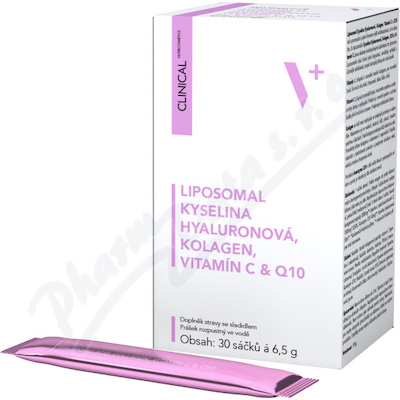 LIPOSOMAL kys.Hyaluron+Kolagen+Vit.C&Q10 30x6.5g