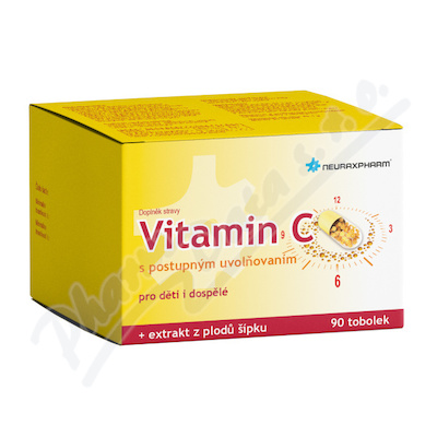 Vitamin C s postupnym uvolnovanim tob.90