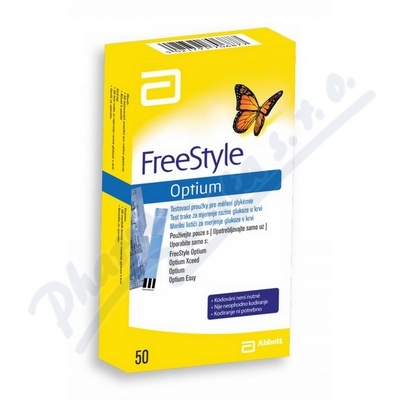 FreeStyle Optium diagnost.proužky 50ks