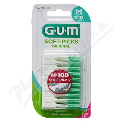 GUM Soft-Picks mezizub.kart.gum. M 100ks