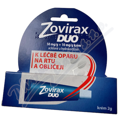 Zovirax Duo 50mg/g+10mg/g crm.1x2g(PI)
