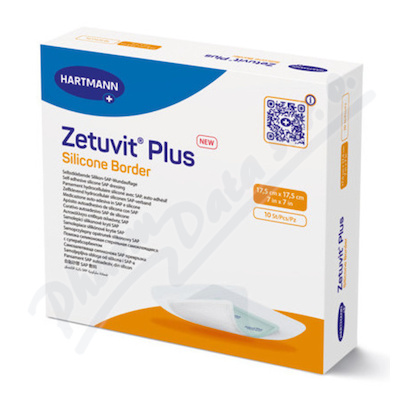 Zetuvit Plus Sil Bor 17,5x17,5cm P10