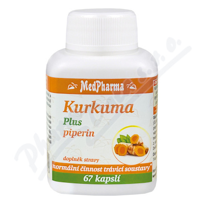 MedPh Kurkuma Plus piperin cps.67