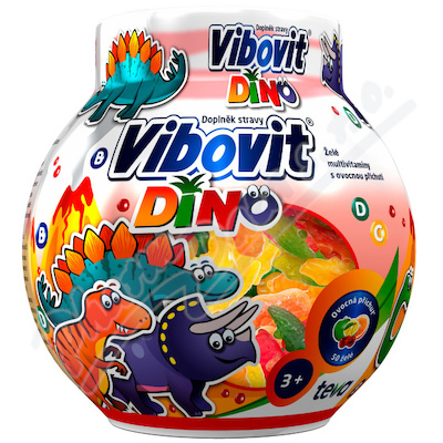 Vibovit Dino zele multivitaminy 50ks new