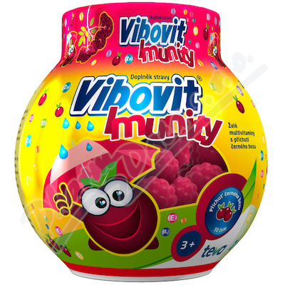 Vibovit Imunity želé multivitamíny 50ks new