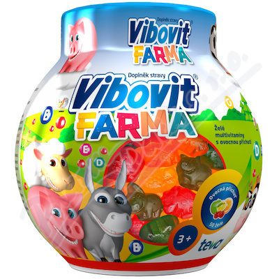 Vibovit FARMA zele bonbony 50ks new