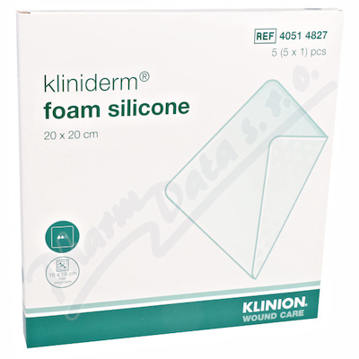 Kliniderm sil. pěna DRESS 20x20 STERILE