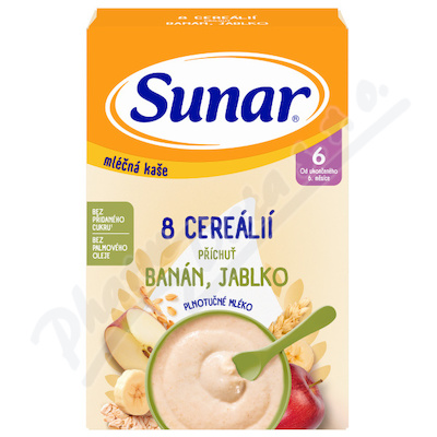 Sunar Mlecna kase 8 cereal.banan/jablko